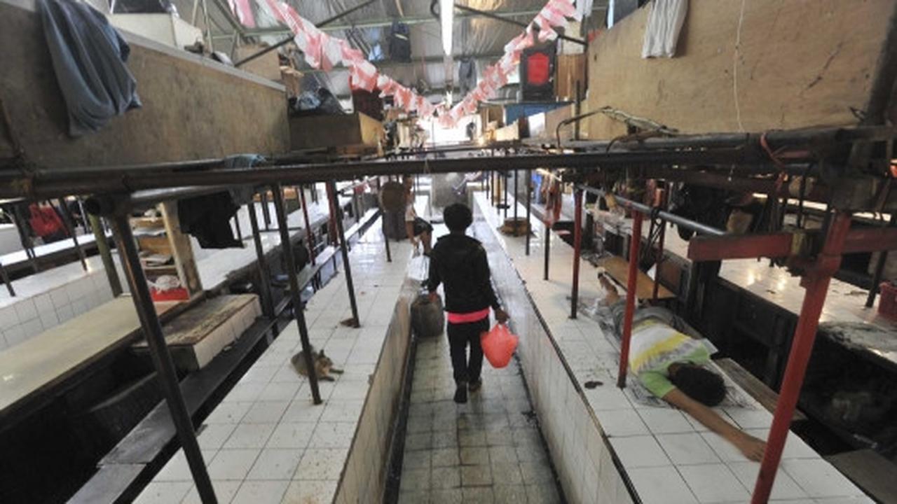 Harga daging melonjak, pedagang di Pasar Senen mogok berjualan