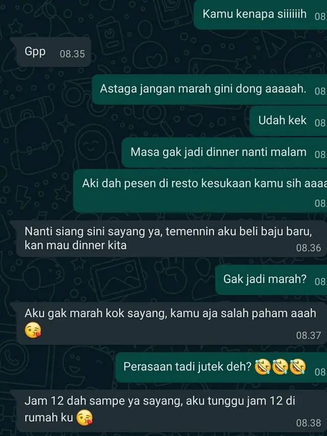 5 Chat Bikin Pacar Enggak Ngambek Lagi Ini Kreatif, Perlu Sebuah Usaha