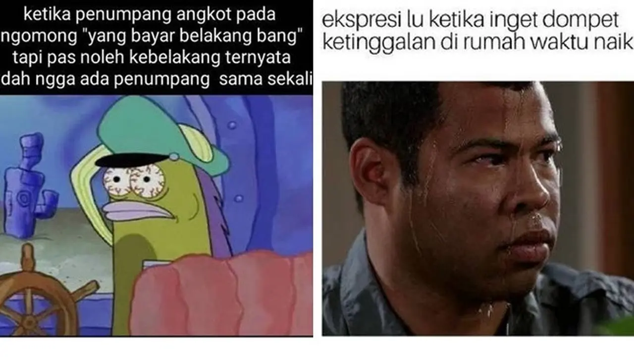 7 Meme Kocak Orang Naik Angkot Ini Bikin Geleng Kepala