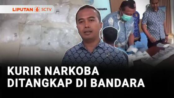 Kurir Narkoba Ditangkap di Bandara