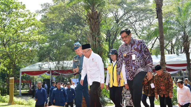 Taman Balekambang Diresmikan, Ini Harapan Wapres Ma'ruf Amin dan Pj Gubernur Jateng