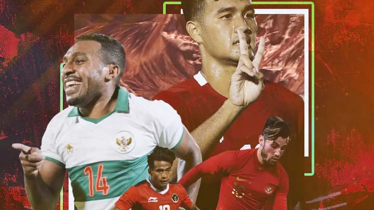 Timnas Indonesia - Stefano Lilipaly, Terens Puhiri, Muhammad Rafli, Irfan Juahari