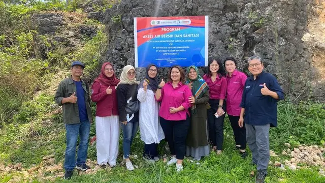 Serah Terima Program WASH Kepada Warga Kalurahan Giricahyo Gunungkidul
