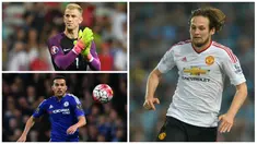 Kabar transfer terkini, Jumat (12/8/2016), diwarnai kabar Inter Milan yang ingin mendatangkan bek Manchester United, Daley Blind serta terancamnya posisi Joe Hart karena pelatih baru Manchester City, Pep Guardiola. (AFP)