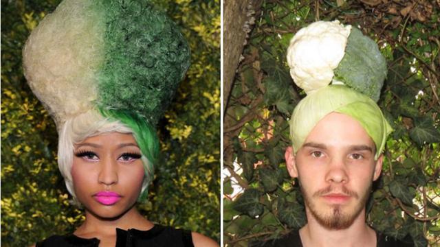 Kocak Abis, 7 Foto Aksi Pria Tiru Gaya Rambut Artis Dunia