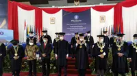 Institut Pertanian Bogor (IPB) University memberikan gelar doktor kehormatan kepada Kepala Badan Nasional Penanggulangan Bencana (BNPB) Doni Monardo. (Ist)