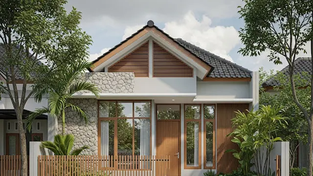 Rumah Tropis Modern