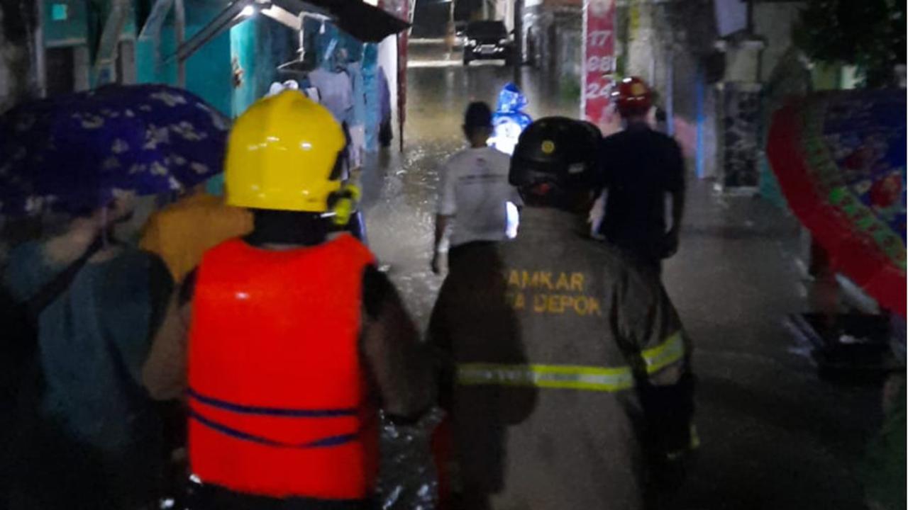 banjir di depok