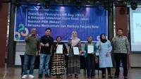 sosialisasi Kekayaan Intelektual untuk emak-emak PNM Mekaar di Hotel Singgie, Kota Tanjung Balai, Sumatera Utara. (Istimewa)