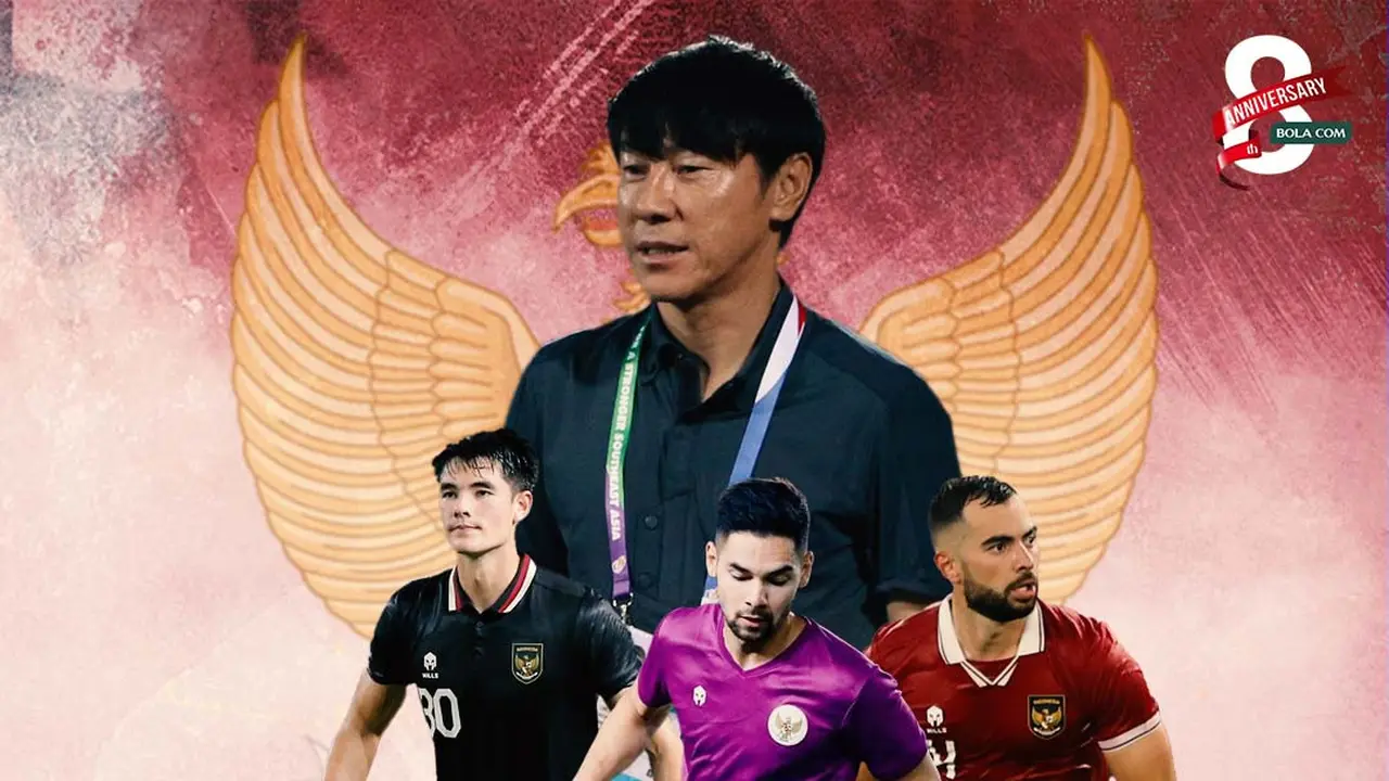 Timnas Indonesia - Elkan Bagott, Sandy Walsh, Jordi Amat, Shin Tae-yong