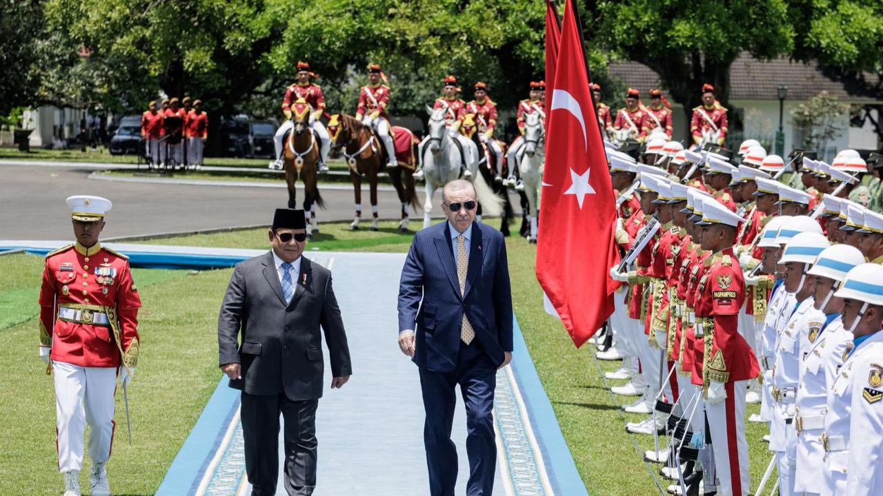 Presiden Prabowo terima kunjungan Presiden Turki Erdogan di Istana Bogor