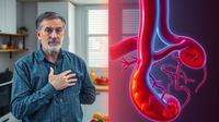 tanda kolesterol tinggi ©Ilustrasi dibuat AI