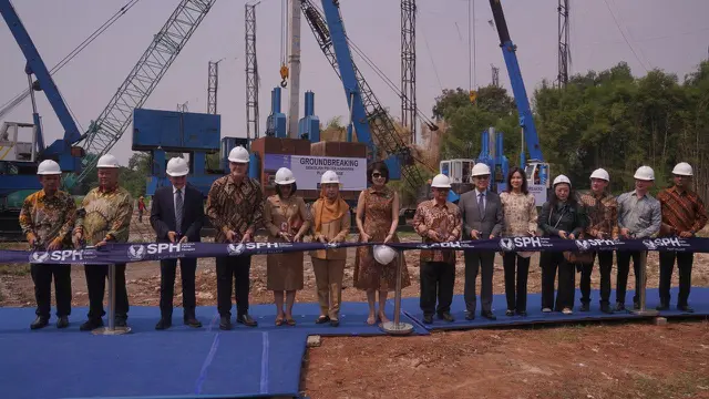 Prosesi peletakan batu pertama pembangunan kampus permanen baru Sekolah Pelita Harapan (SPH) Pluit di Jakarta Utara. pada Selasa, 2 Juni 2026. (Dok YPPH)