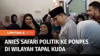 Anies Baswedan melanjutkan safari politiknya di wilayah Tapal Kuda, Jawa Timur. Kali ini, Anies mendatangi majelis Taklim, di daerah Bondowoso, Rabu (9/8) siang.