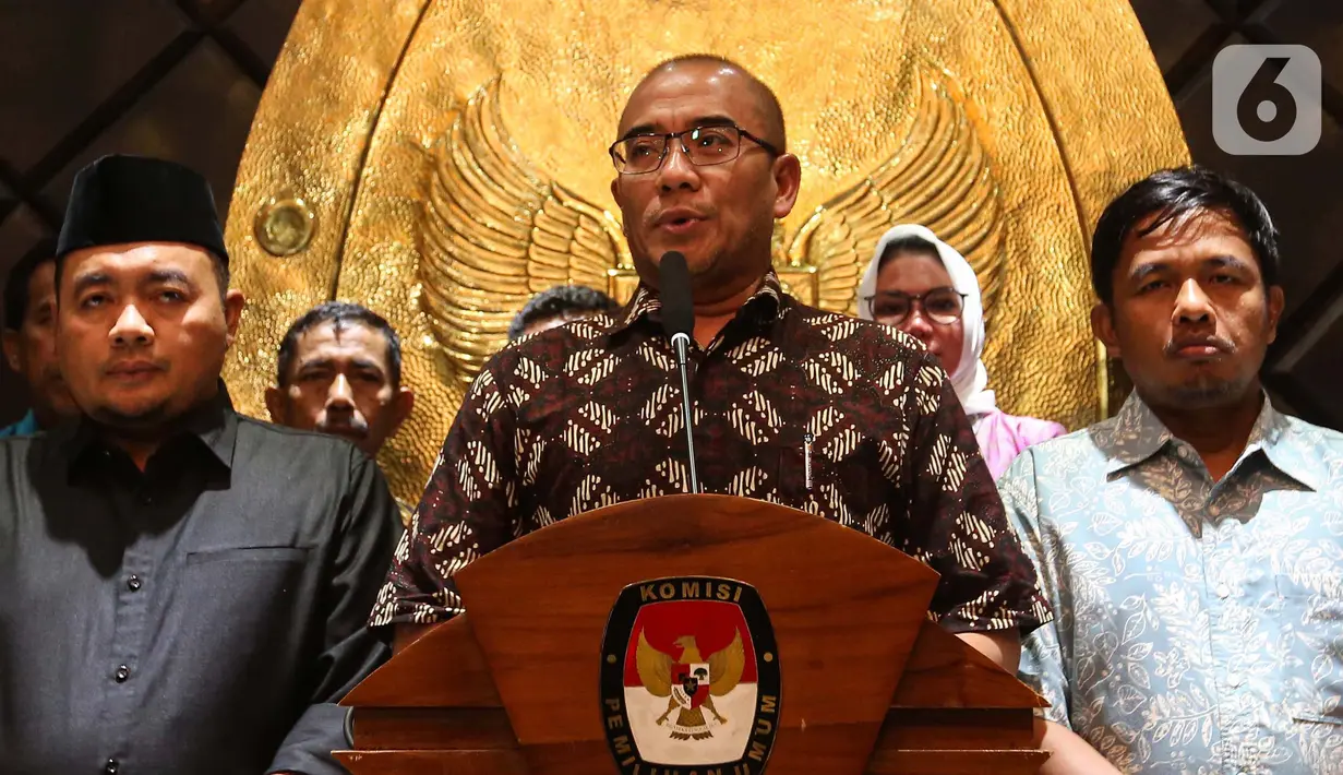 Dalam putusannya DKPP meminta Presiden Joko Widodo (Jokowi) melaksanakan putusan ini paling lama 7 hari sejak putusan dibacakan. (Liputan6.com/Angga Yuniar)