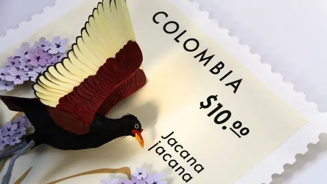 [Bintang] 10 Prangko dengan Hiasan Burung Pop Up Bikin Kamu Ingin Punya