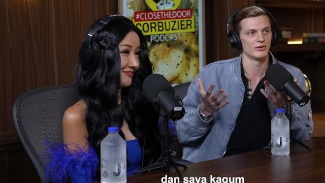 Wajah Lucinta Luna Berseri-seri Saat Dipuji Calon Suami di Depan Deddy Corbuzier