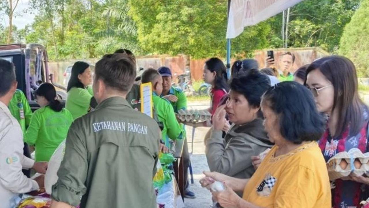 Pemkab Gumas Gelar Gerakan Pangan Murah, Stabilkan Harga Kebutuhan Pokok Jelang Ramadhan