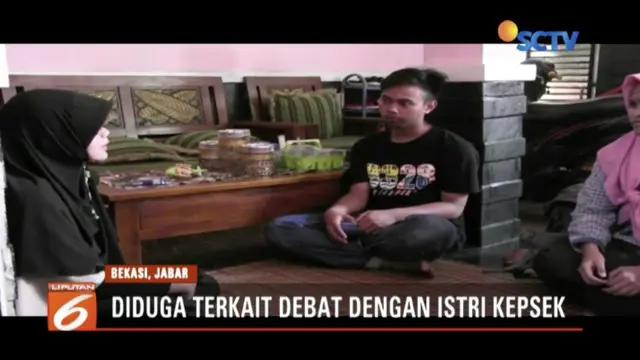 Diduga berdebat dengan istri kepala sekolah, seoran siswa SMA di Bekasi tertekan karena dinyatakan tinggal kelas.