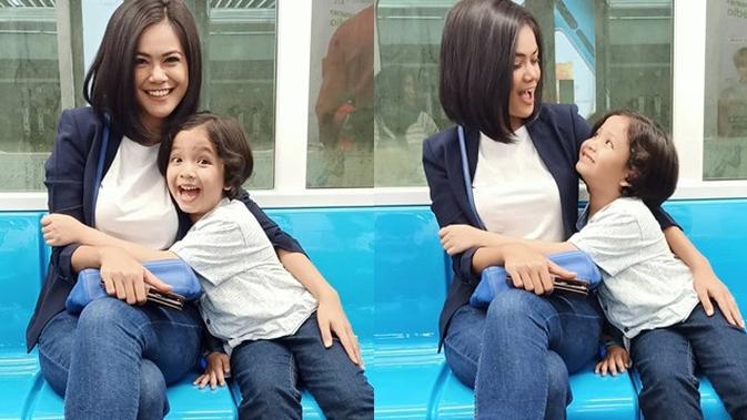 Indah Indriana dan Radja Nasution (Sumber: Instagram/kingradjanasution)