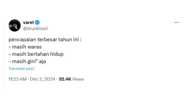 6 Curhatan lucu pencapaian netizen 2024 ini bikin nyengir tapi relate banget
