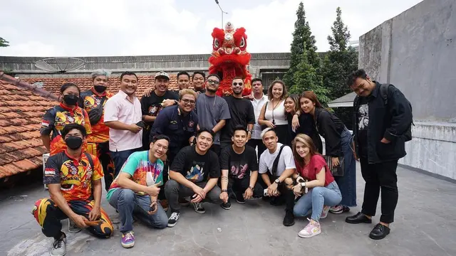 6 Potret Kejutan Ultah Okin Mantan Suami Rachel Vennya, Didatangkan Barongsai