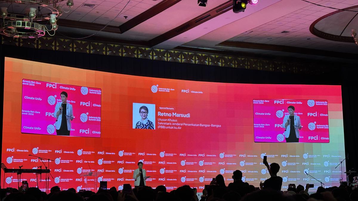 Retno Marsudi: Air Bukan Isu Pelengkap, Kunci Capai Target Net Zero