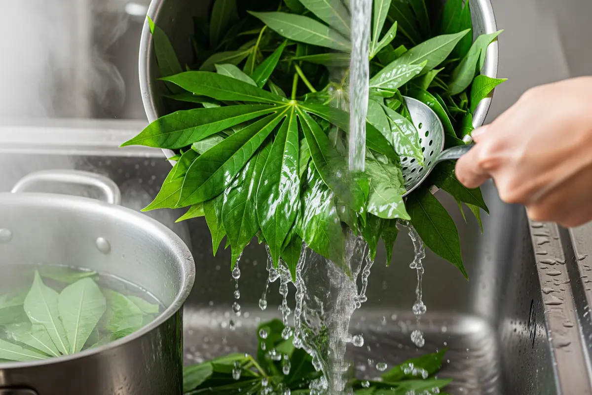 7 Trik Masak Daun Singkong Agar Tetap Hijau Saat Direbus, Tidak Hitam dan Tetap Lezat