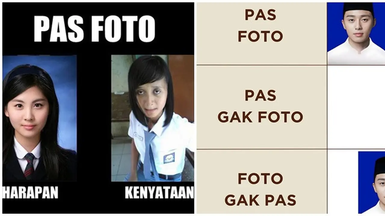 6 Meme Pasfoto Ini Kocak