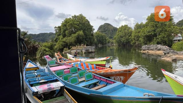 Rammang Rammang di Makassar, Sulawesi Selatan yang berstatus Geopark UNESCO. (Dok: Liputan6.com/dyah)