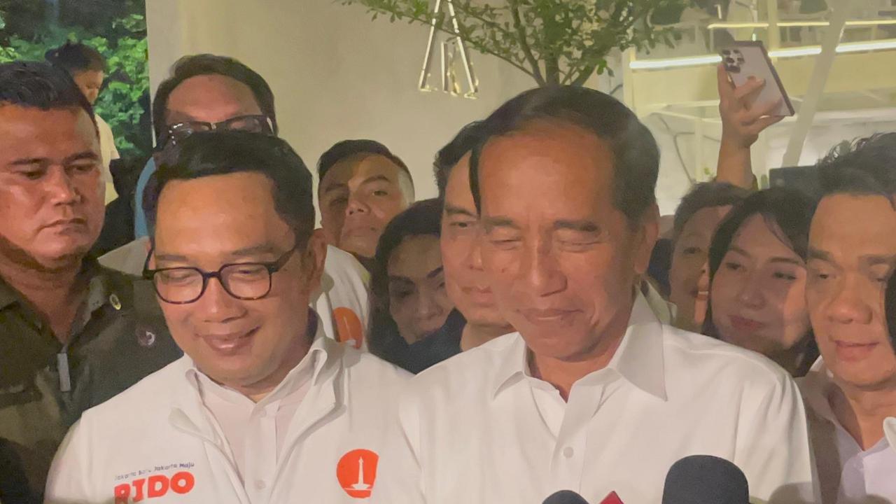 Jokowi dan Ridwan Kamil