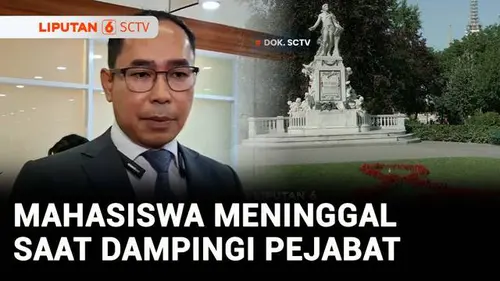 VIDEO: Mahasiswa Meninggal saat Pandu Kunjungan Pejabat RI di Wina Austria