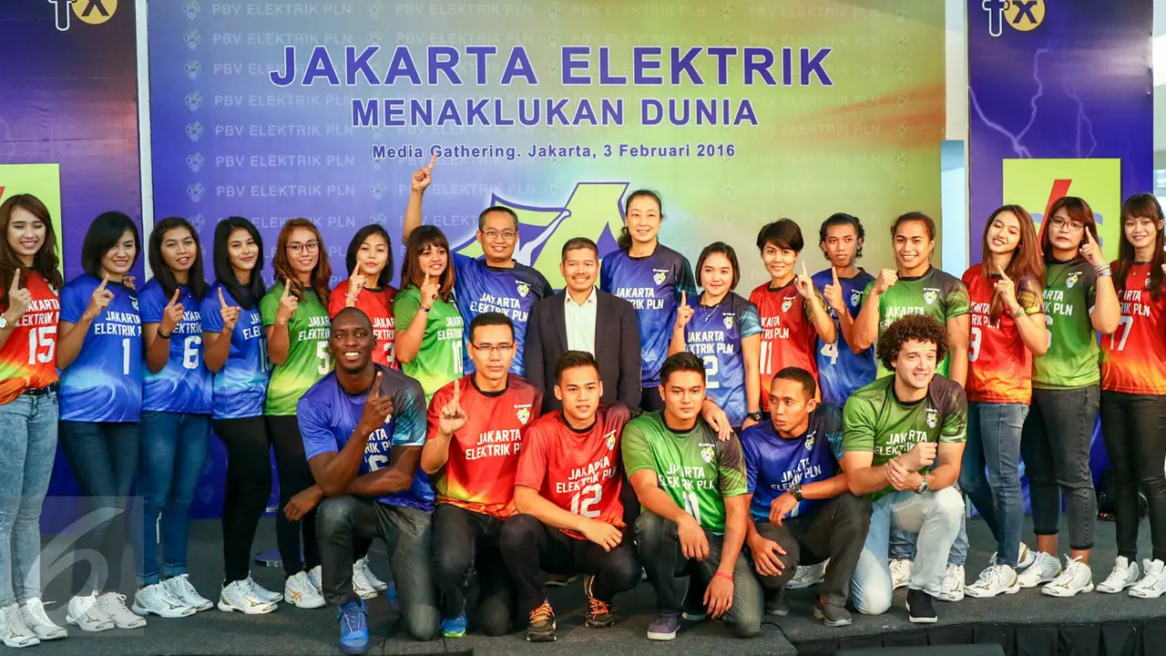 20160203-PBV Elektrik PLN Umumkan Ikut Proliga 2016