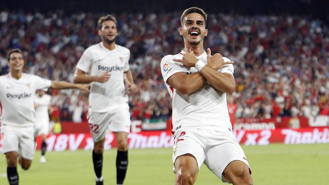 1. Andre Silva (Sevilla) - 6 Gol. (AP/Miguel Morenatti)