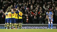 Selebrasi Arsenal (Reuters)