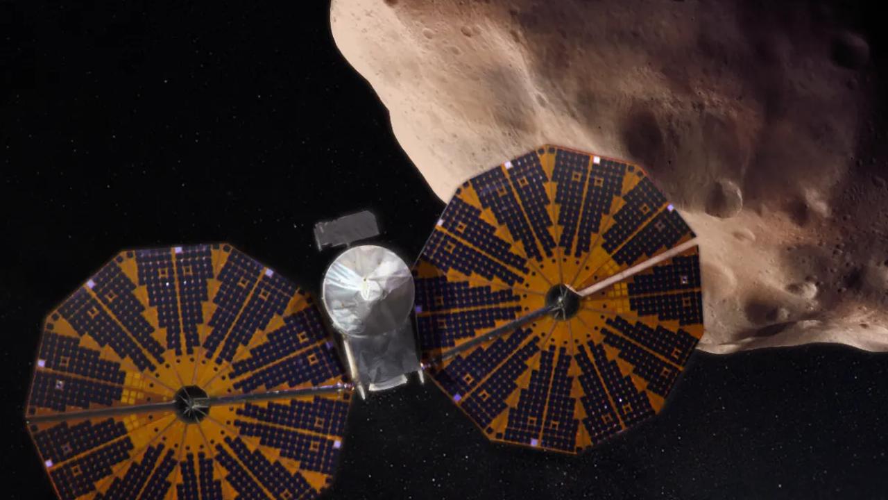 Lucy berada dalam jarak 265 mil (425 kilometer) dari permukaan asteroid pada Rabu sore lalu.<br>