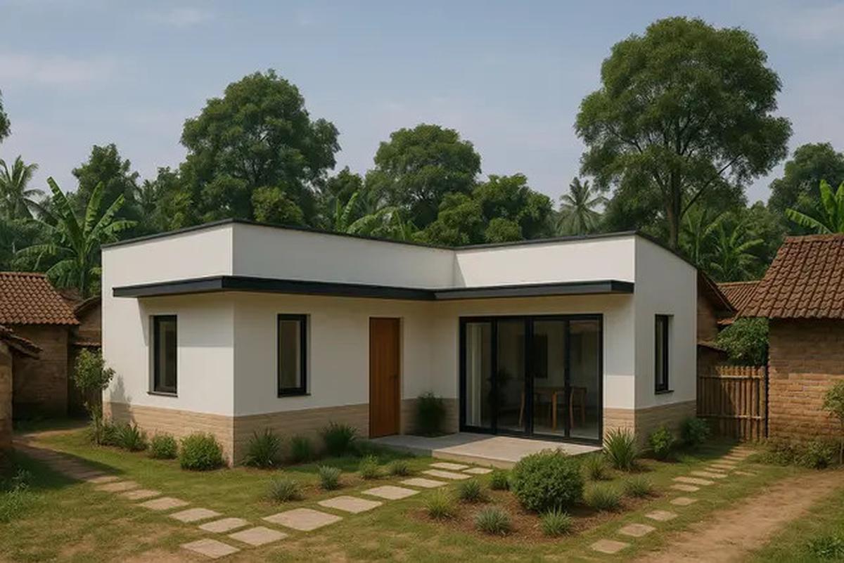 7 Ide Rumah Minimalis Letter L di Kampung