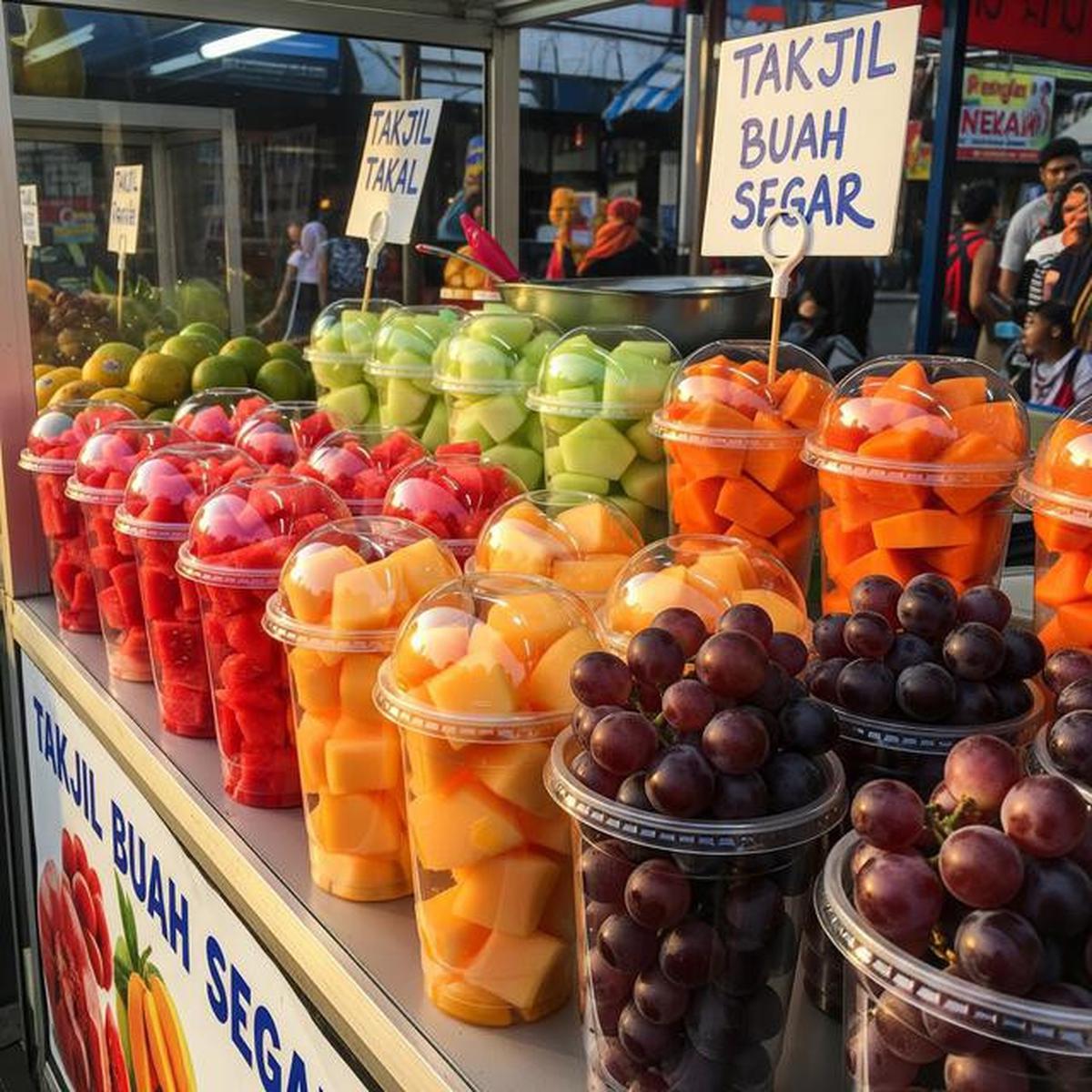 12 Ide Jualan Takjil Aneka Buah Potong Segar, Peluang Cuan Menggiurkan di Ramadan 2026