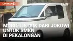 Sarana Praktik, Jokowi Hibahkan Mobil Listrik untuk Jurusan Otomotif SMKN 1 Kedungwuni Pekalongan