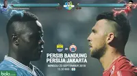 Persib Bandung Vs Persija Jakarta Head to Head: Marko Simic dan Ezechiel N'Douassel (Bola.com/ Foto: Nick Hanoatubun /Grafis: Adreanus Titus)