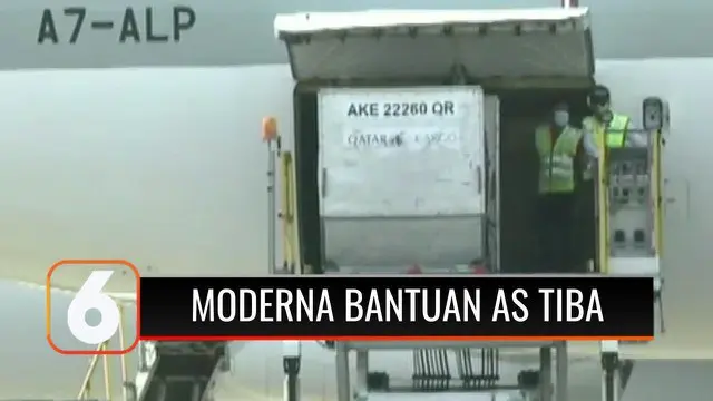 VIDEO: 1,5 Juta Dosis Vaksin Moderna Bantuan dari Amerika Serikat Telah Didatangkan, Ini Pernyataan Menlu