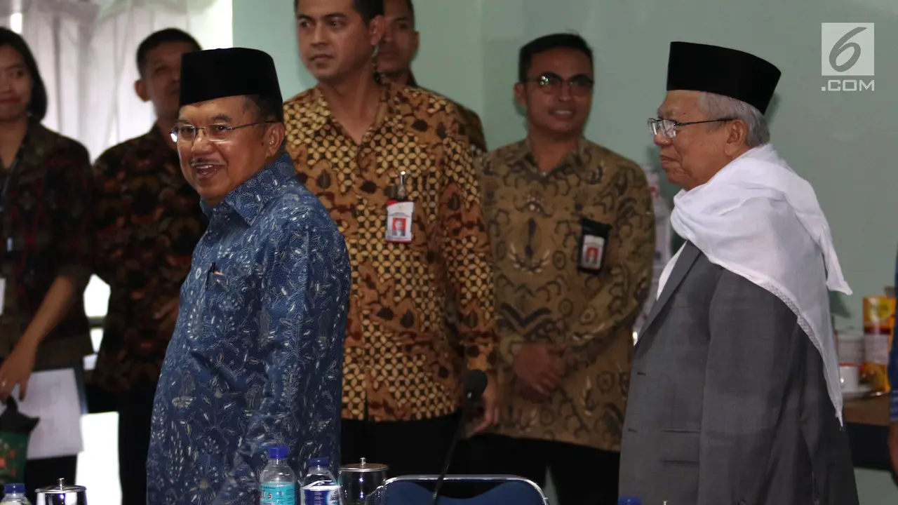 Bahas Perdamaian Afghanistasn, Wapres JK dan Menlu Retno Sambangi MUI