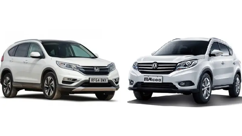 Honda CRV VS Sokon Glory 580