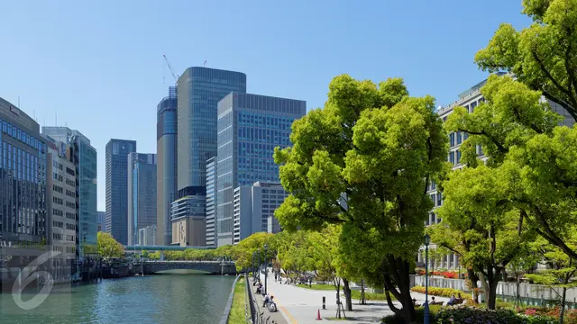 Kota Osaka Jepang