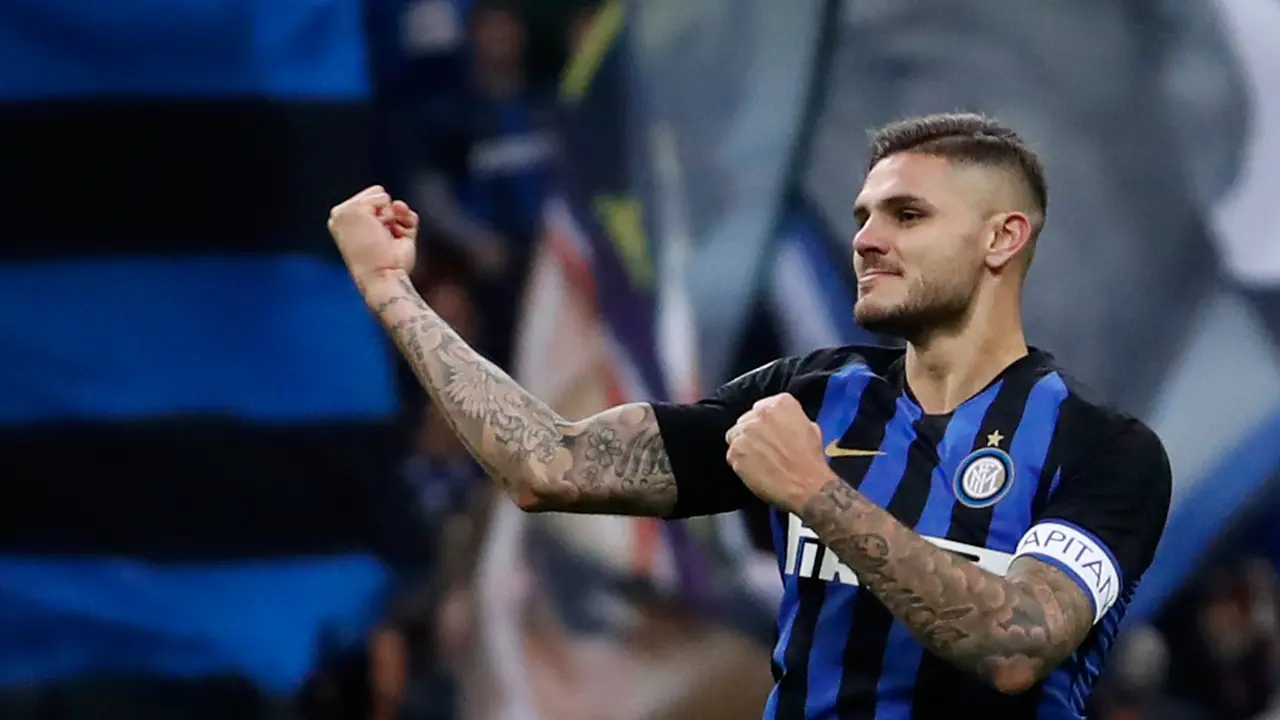 Gol Tunggal Mauro Icardi Bawa Inter Milan Tumbangkan AC Milan