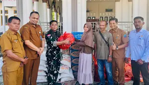 Satgas PRR Salurkan Bantuan untuk 31 KK Korban Banjir Pidie Jaya