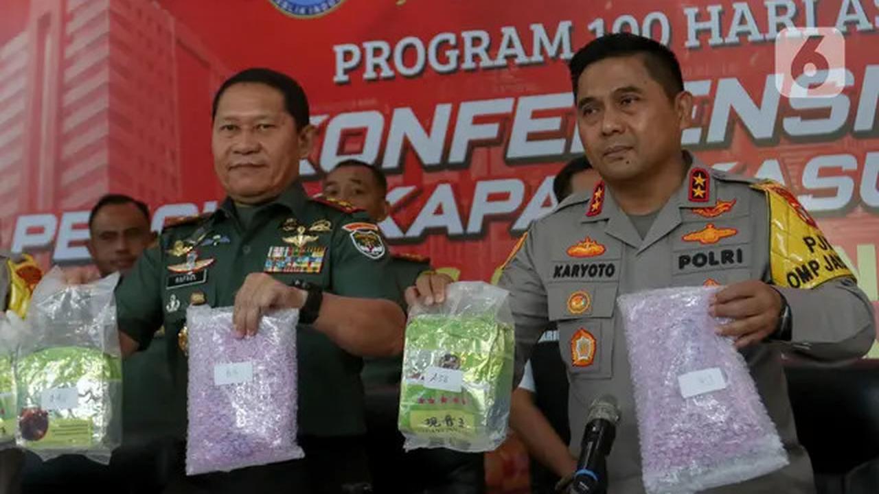 Polda Metro Jaya Ungkap Peredaran Narkoba Jaringan Malaysia-Riau-Jakarta