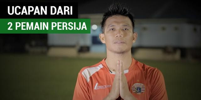 VIDEO: Ucapan dari 2 Pemain Persija di Hari Raya Idul Fitri 1438 H