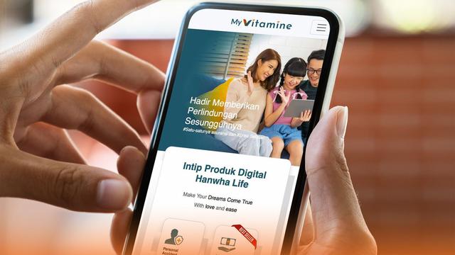 Hanwha Life memperkenalkan saluran distribusi dan kanal penjualan asuransi yang baru, MyVitamine.co.id. (Dok Hanwha)