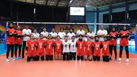 Timnas voli putri Indonesia beraksi di SEA V League 2024. (Dok PBVSI)